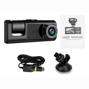 C&aacute;maras Para Autos Frontal Y Tablero 2 En 1 Hd 1080p
