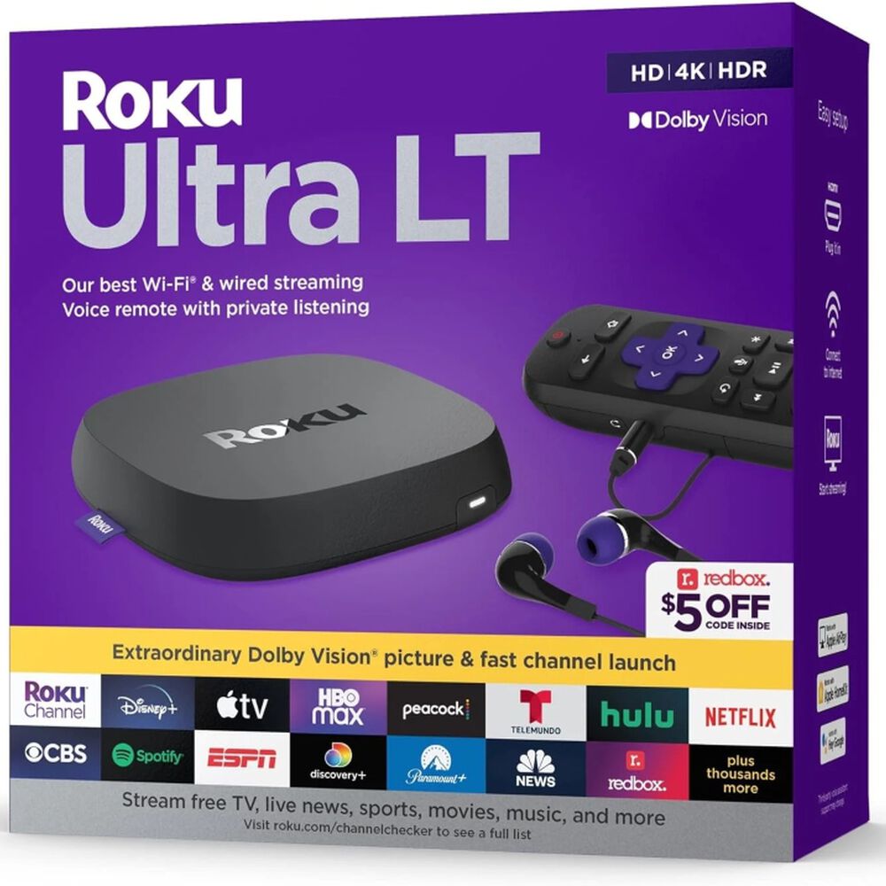 Roku Ultra Lt 4k 4801rw image number 0.0
