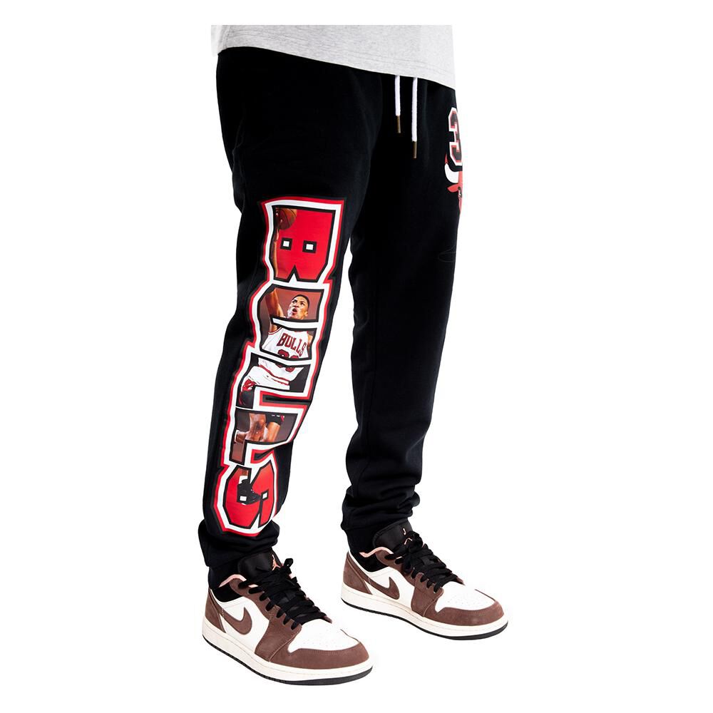 Pantalón De Buzo Hombre Chicago Bulls Pippen Mitchell And Ness image number 4.0