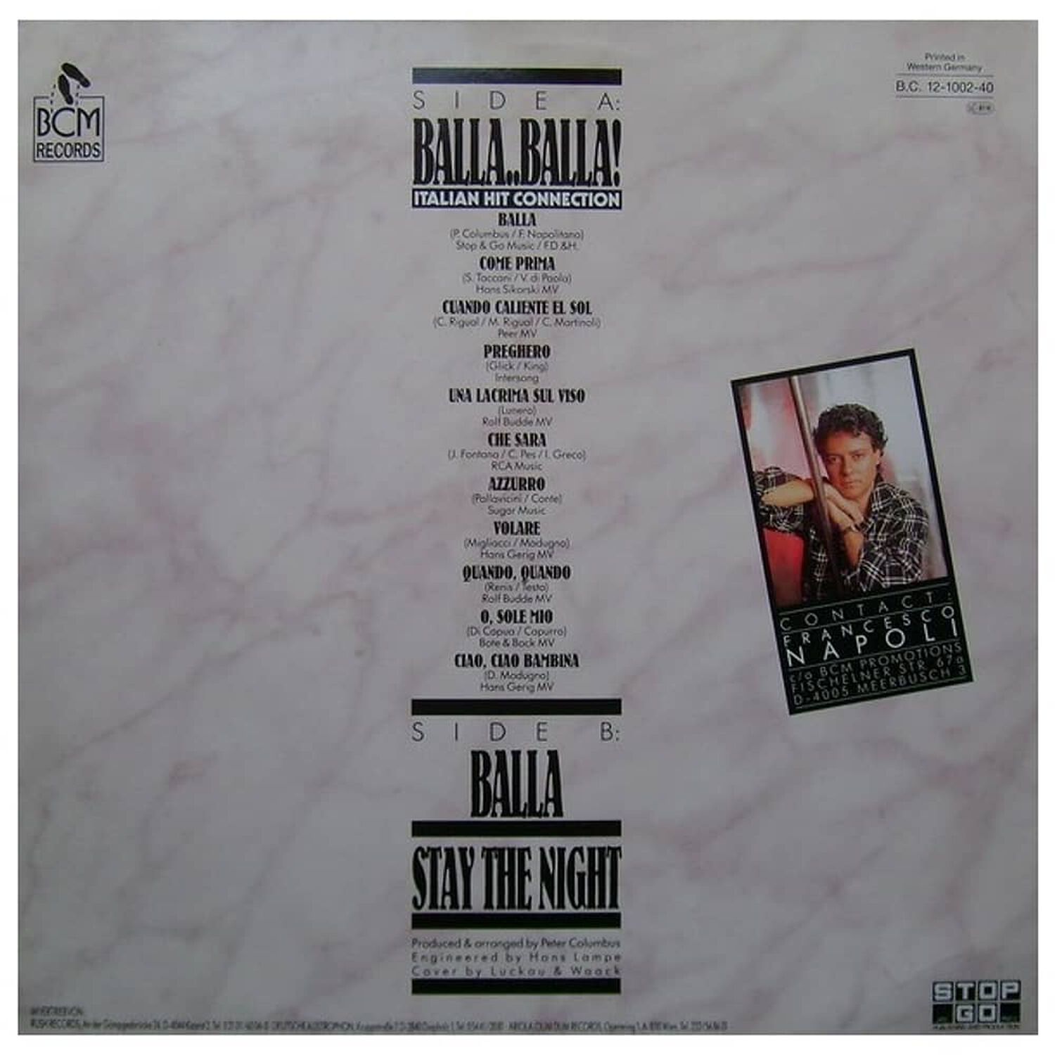Francesco Napoli - Balla..balla! | 12" Maxi Single Usado image number 1.0