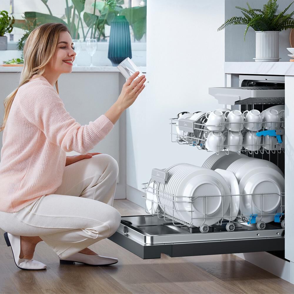Lavavajilla Midea MDWEF1533GBS / 15 Cubiertos image number 11.0