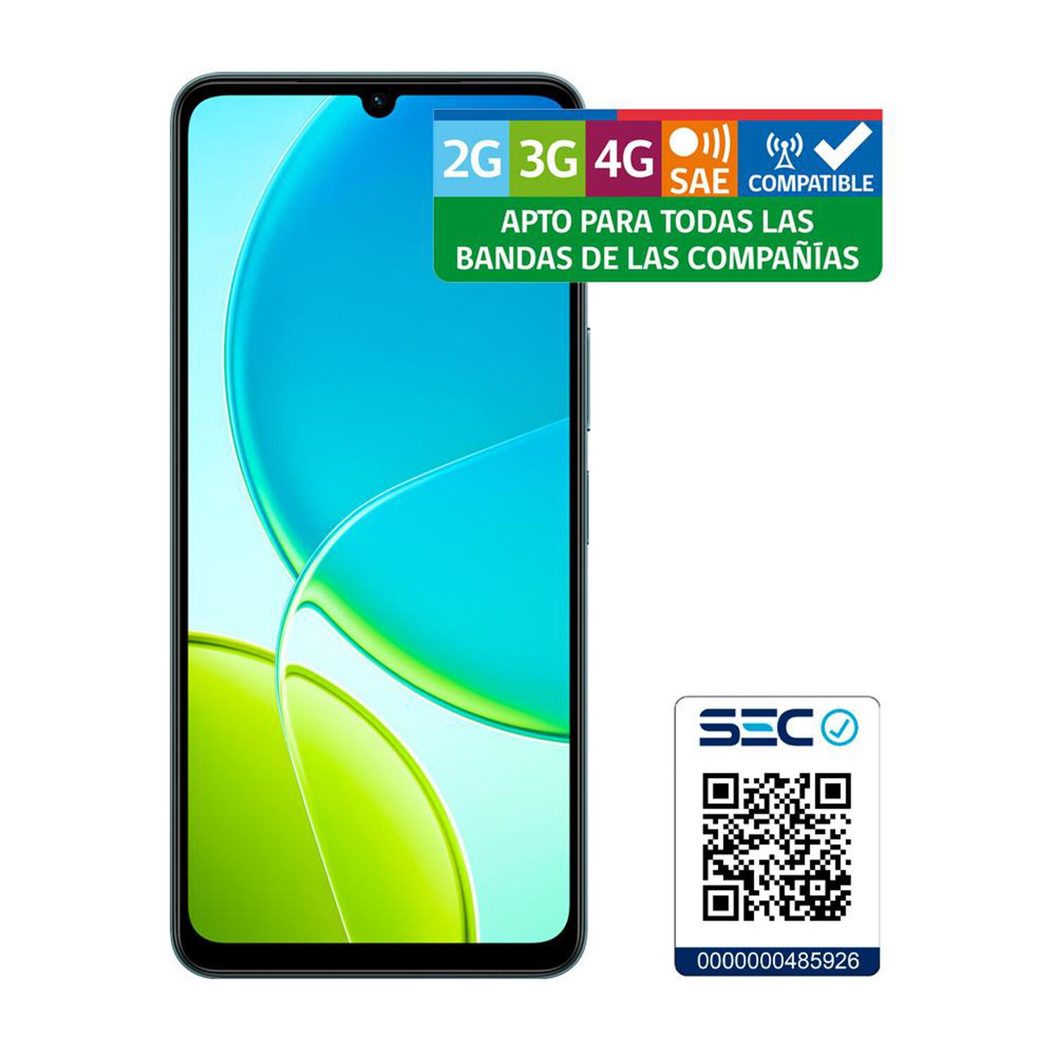 Smartphone Vivo Y04 / 128 GB / Negro / Liberado image number 6.0