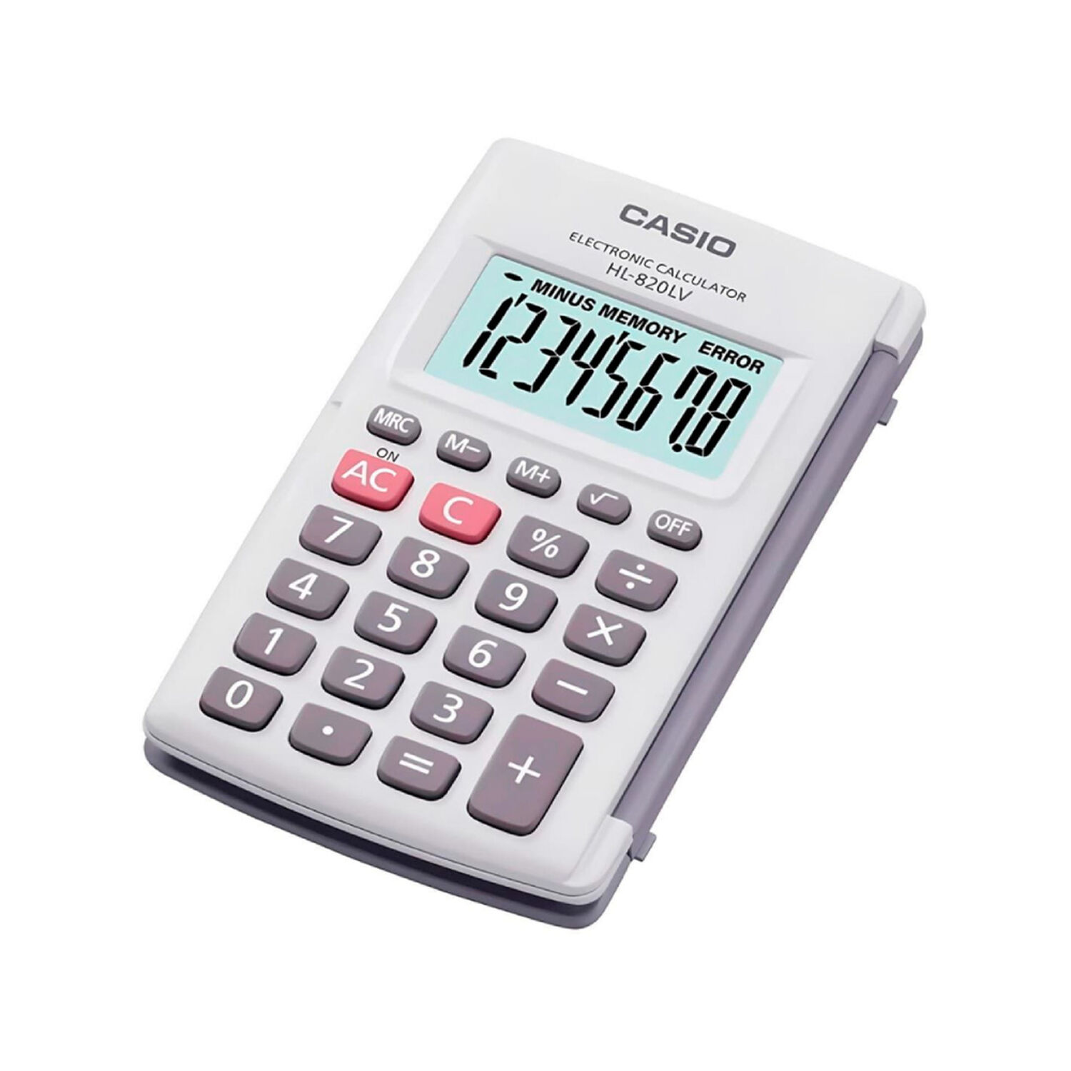Calculadora Bolsillo Casio Hl820lv Blanca image number 1.0