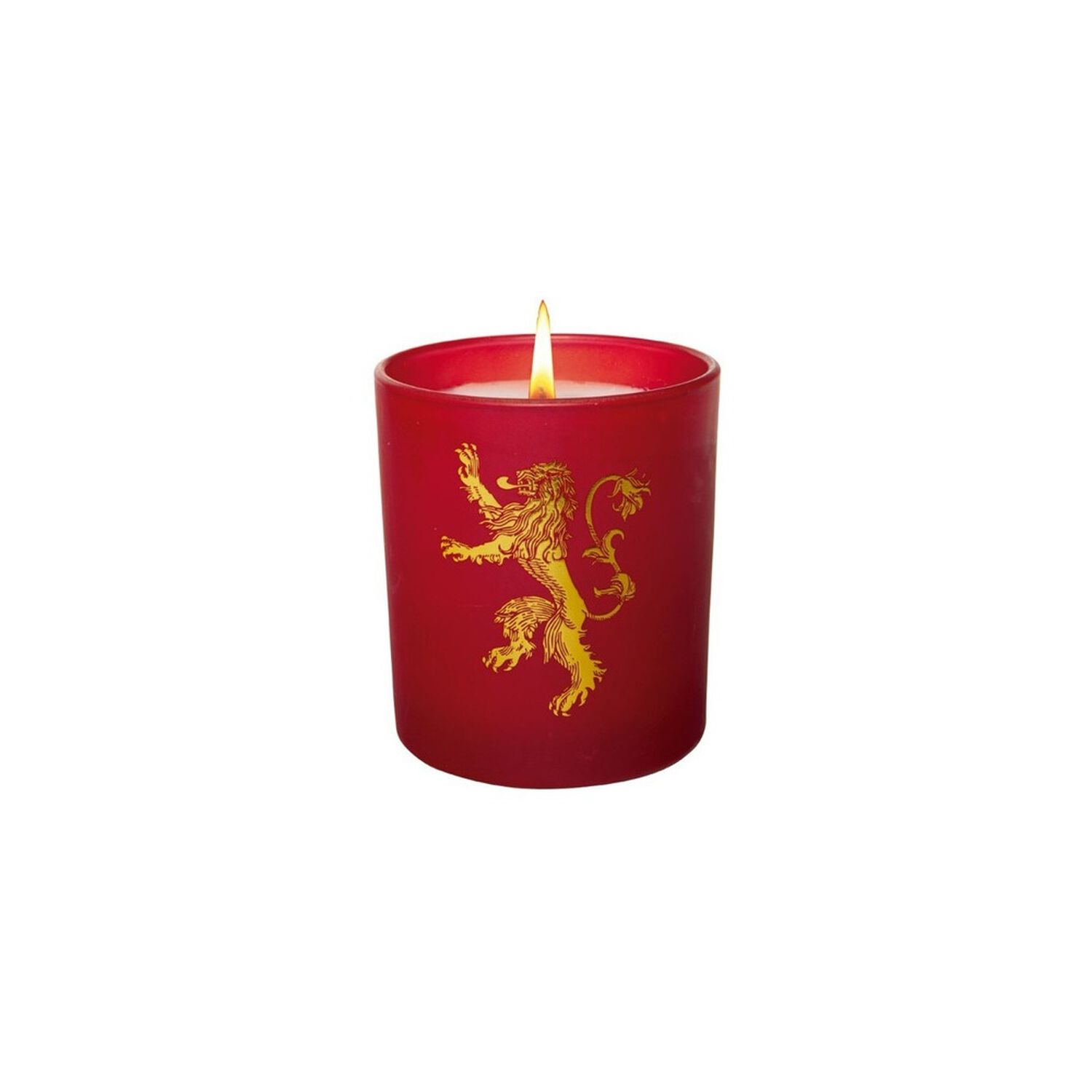 Game Of Thrones: House Lannister Vaso Y Vela Juego De Tro image number 0.0
