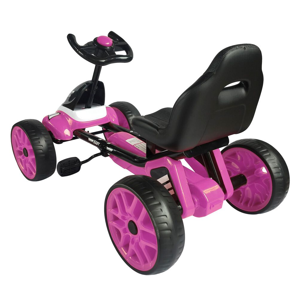 Go Kart Corsa Gk5023 Rosado Bebesit image number 2.0
