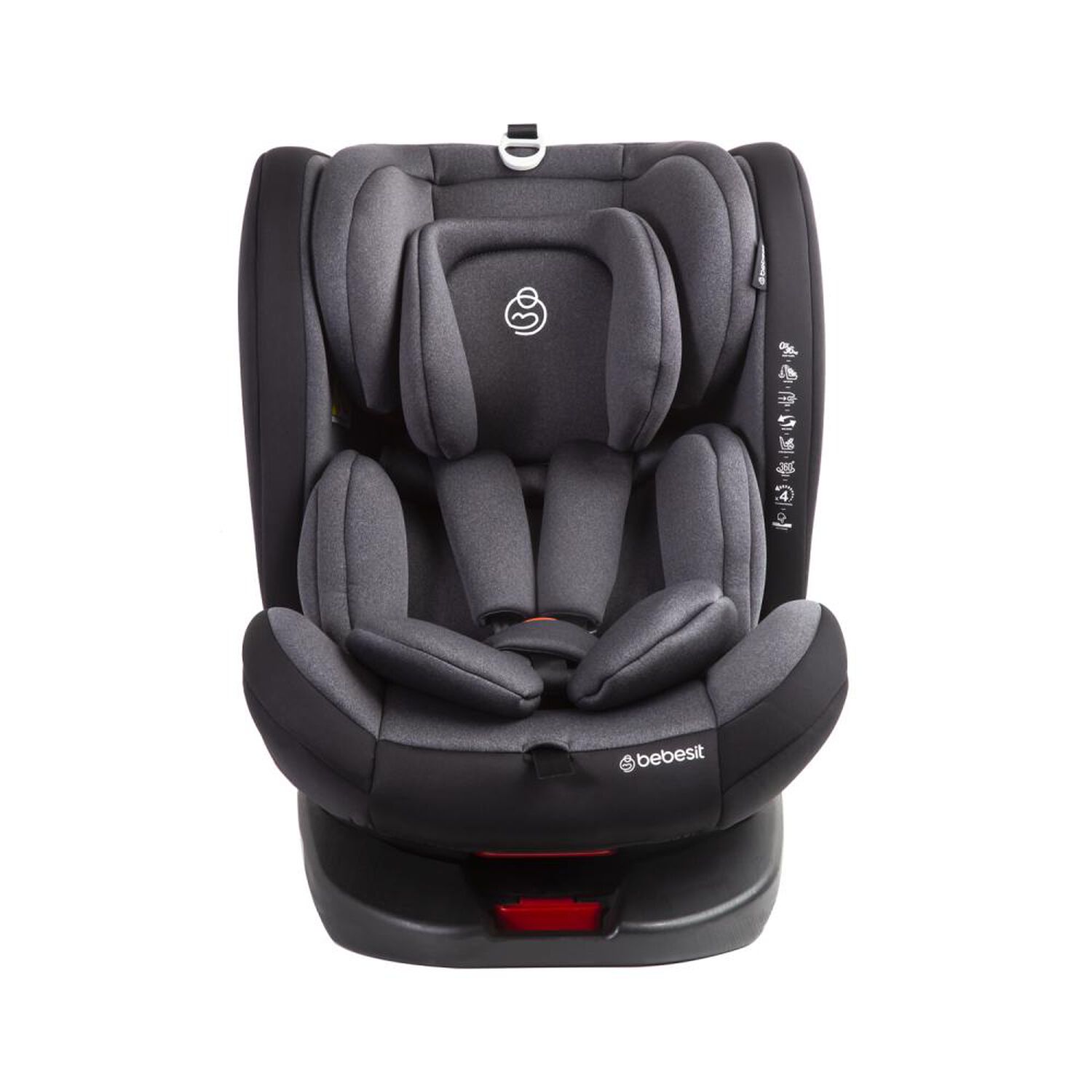 Silla De Auto Convertible Saturn Bebesit Grey-black image number 4.0
