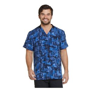 Polera Clinica Estampado Dickies Hombre Royal Blue