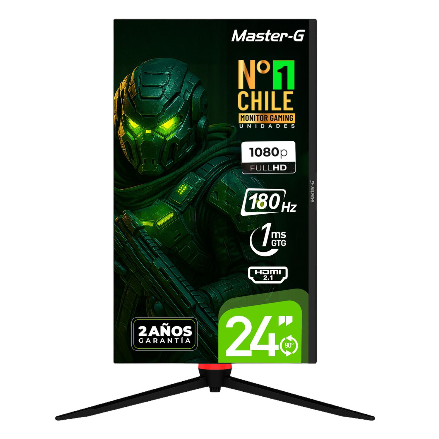 Monitor Gamer 24" Fhd Ips Pivote 90 180hz 1ms Mgmg2440 image number 0.0