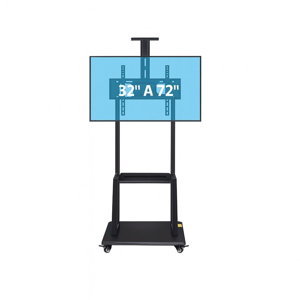 Soporte Tv Base Pedestal Con Ruedas Monitor 32 A 72p 210cm image number 3.0