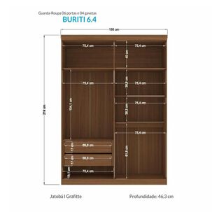 Clóset Onessta Buriti / 4 Puertas