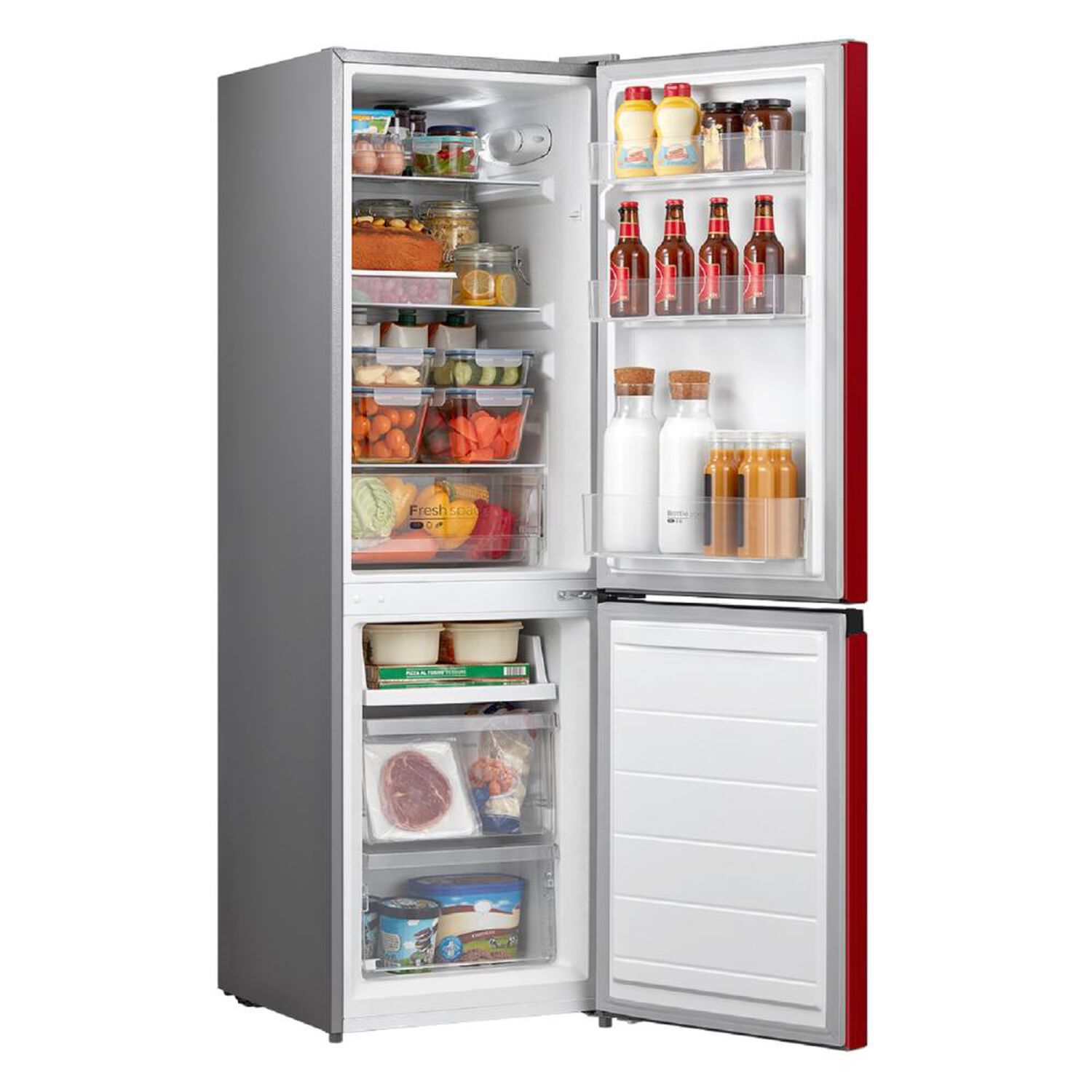 Refrigerador Bottom Freezer Midea MDRB241FGE13M / Fr&iacute;o Directo / 174 Litros / E image number 7.0