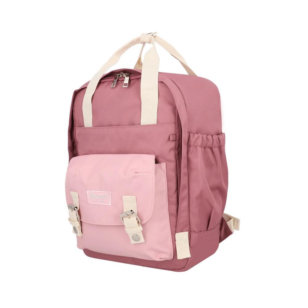 Mochila Notebook Xtrem Monroe 6xt Rosado/beige 15" image number 1.0