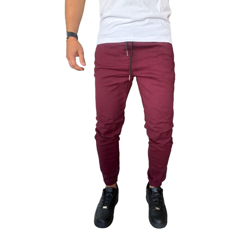 Jogger Mosaico Pantal&oacute;n Slim Fit Elasticado Colores image number 24.0