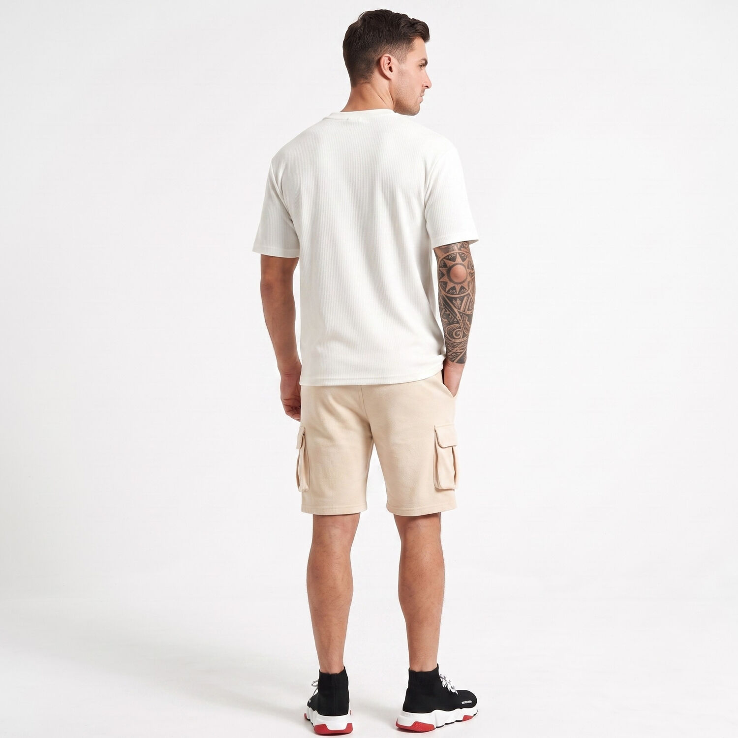 Conjunto Polo Y Short Verano Cargo Hombre image number 2.0