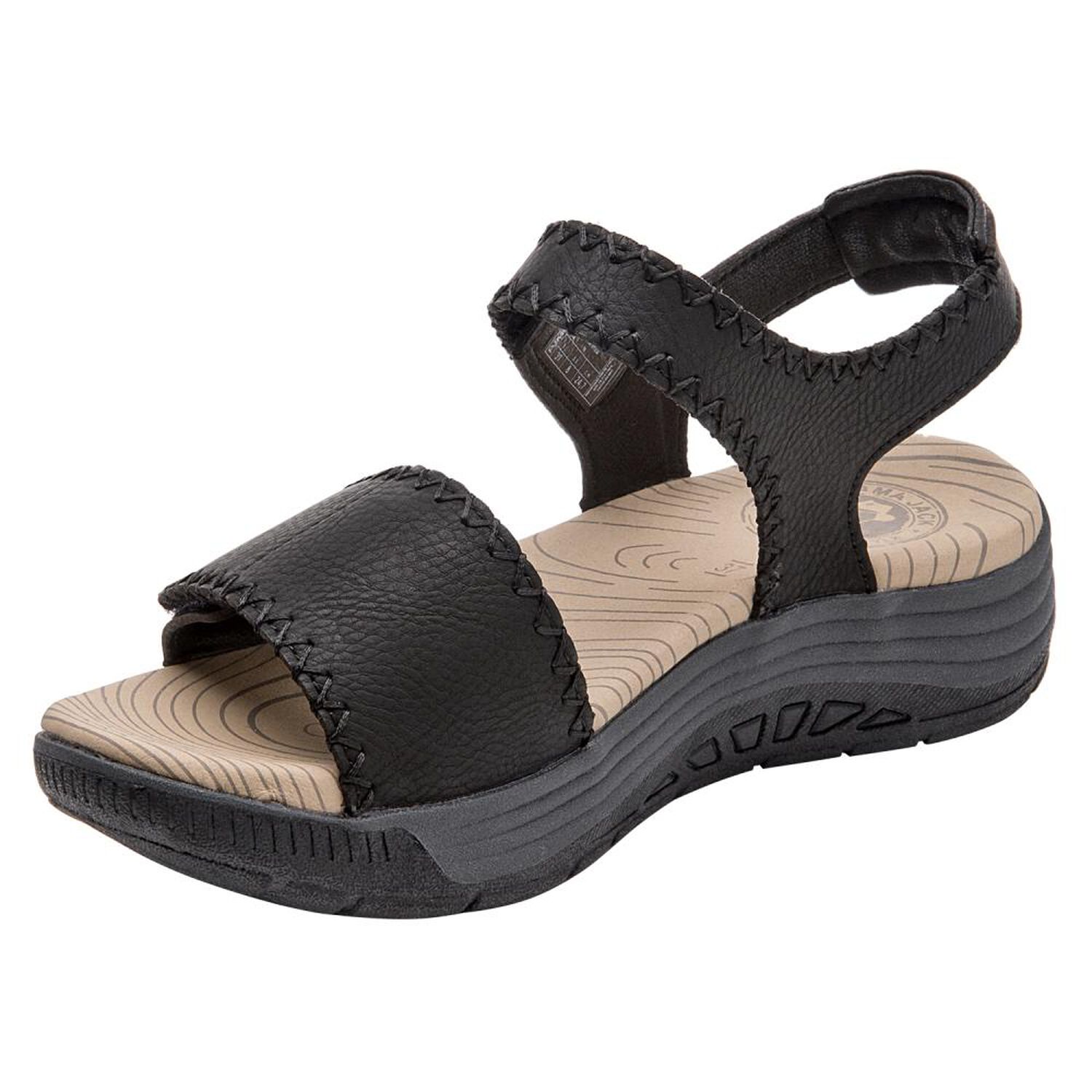 Sandalia Mujer Panama Jack Pjm0337 Negro image number 2.0