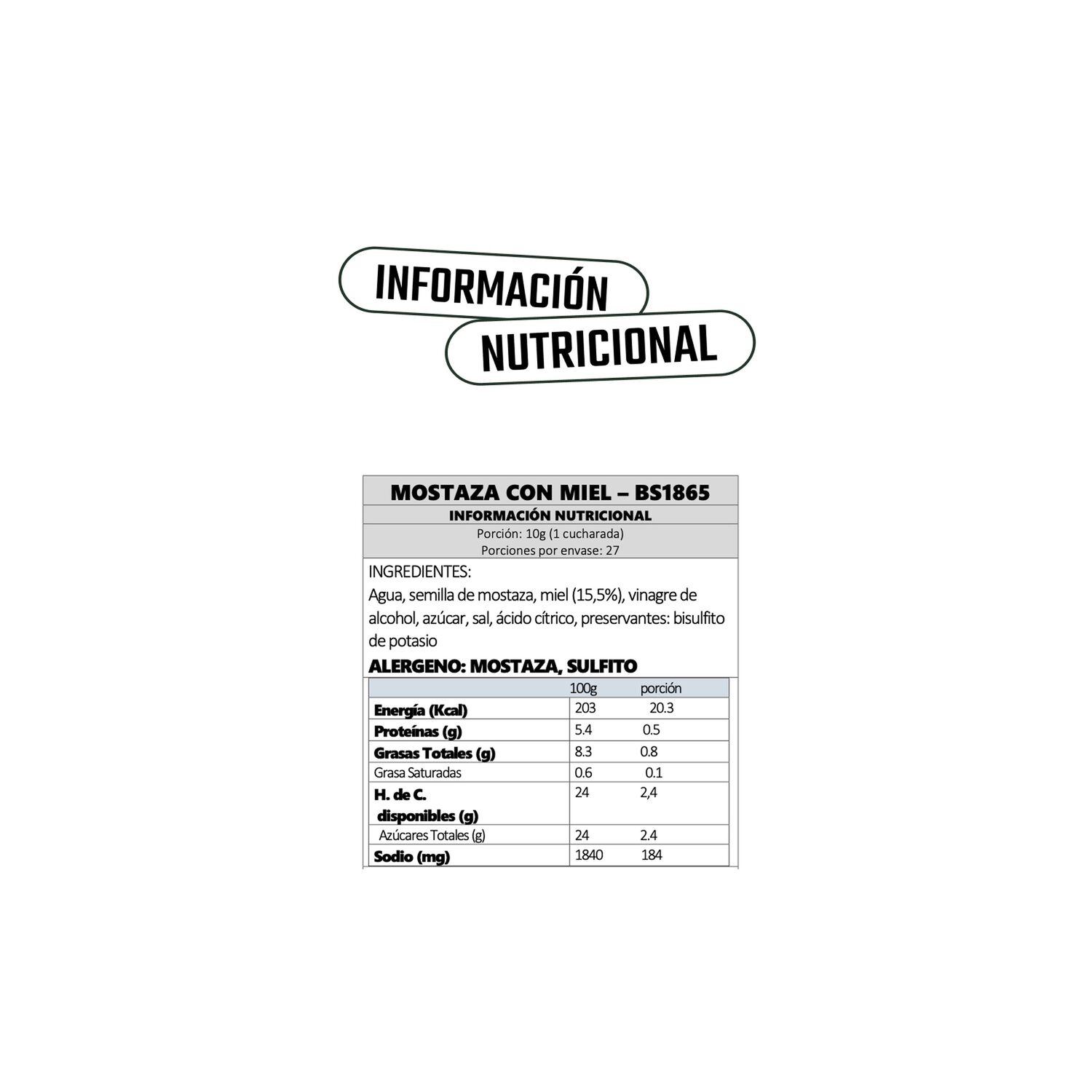 Mostaza Miel Bornibus 1 X 270 Gr image number 4.0