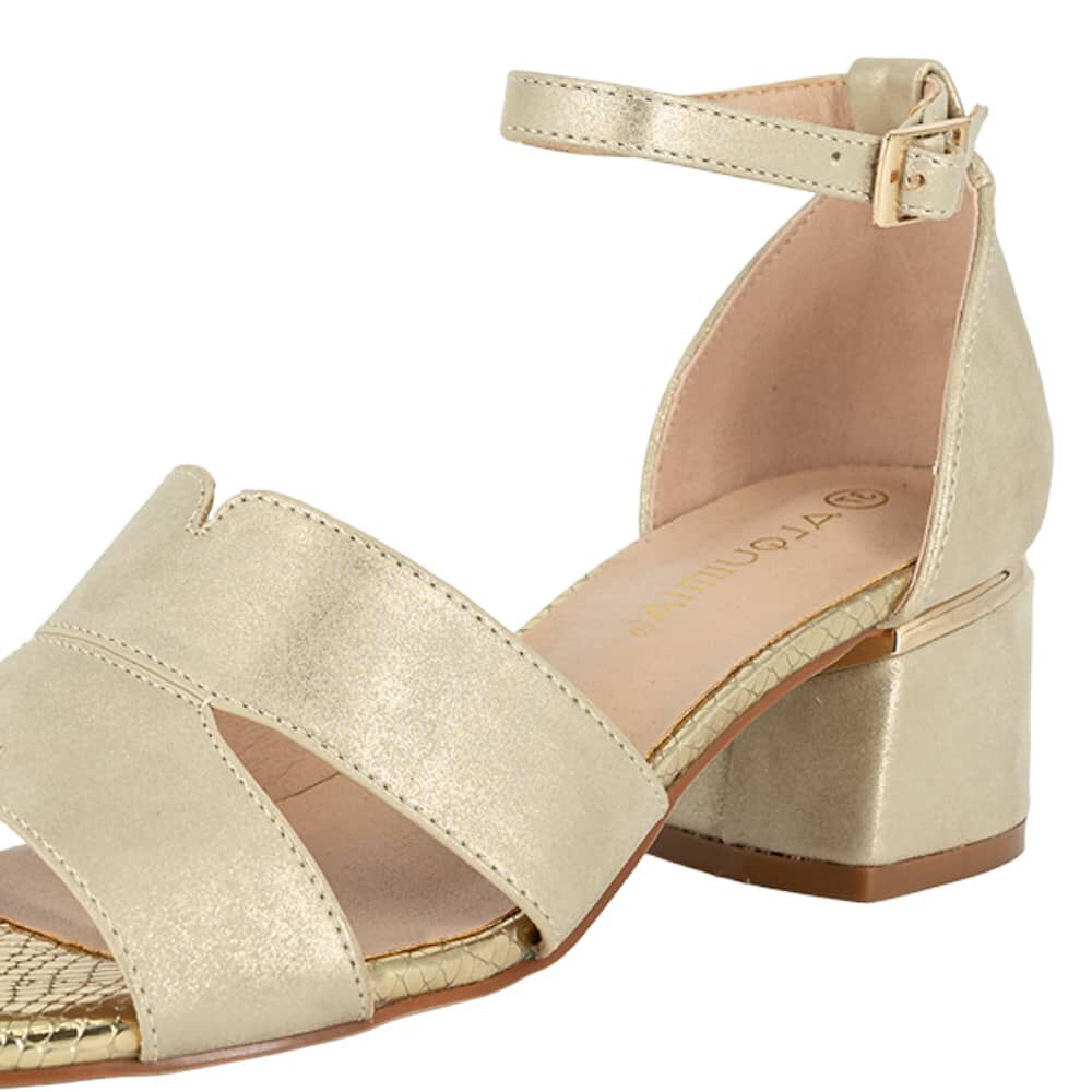 Sandalia De Vestir Syk Dorado Alquimia image number 3.0
