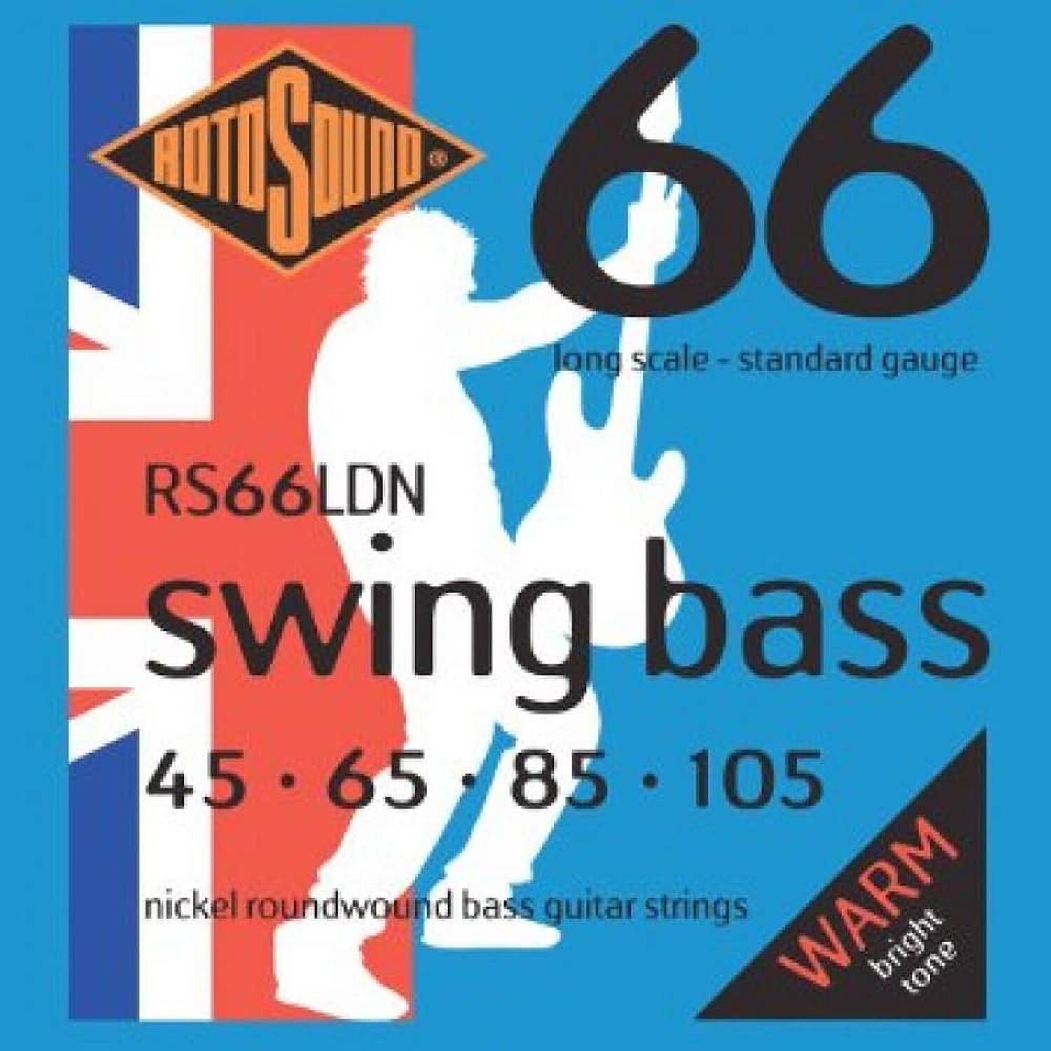 Set Bajo El&eacute;ctrico Nickel Swing 45-105 Rs66ldn image number 0.0