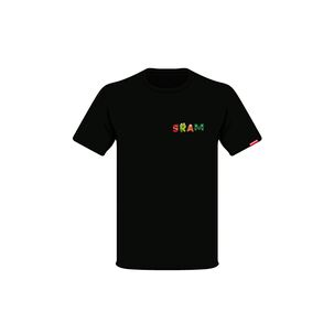 Polera Sram Manga Corta S2208 Negro