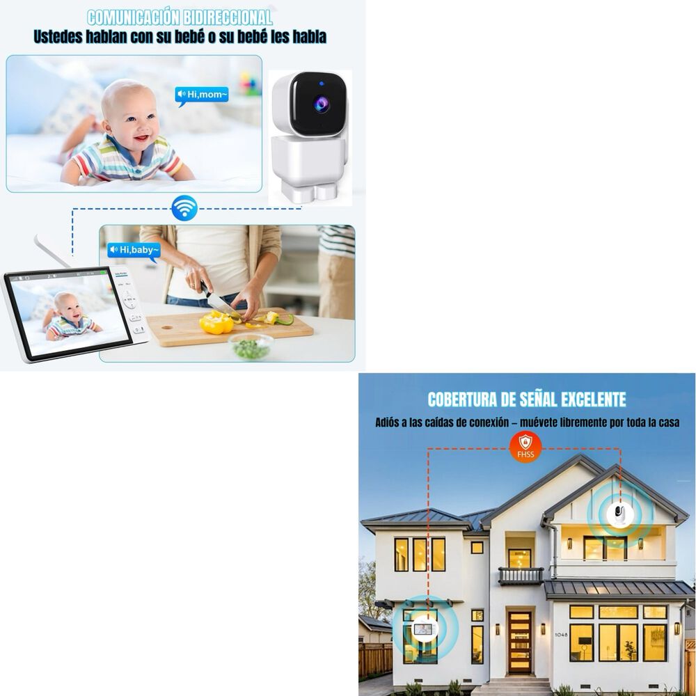 C&aacute;mara Monitor Con App 5&Prime; 1920x1080p Abm720s image number 7.0