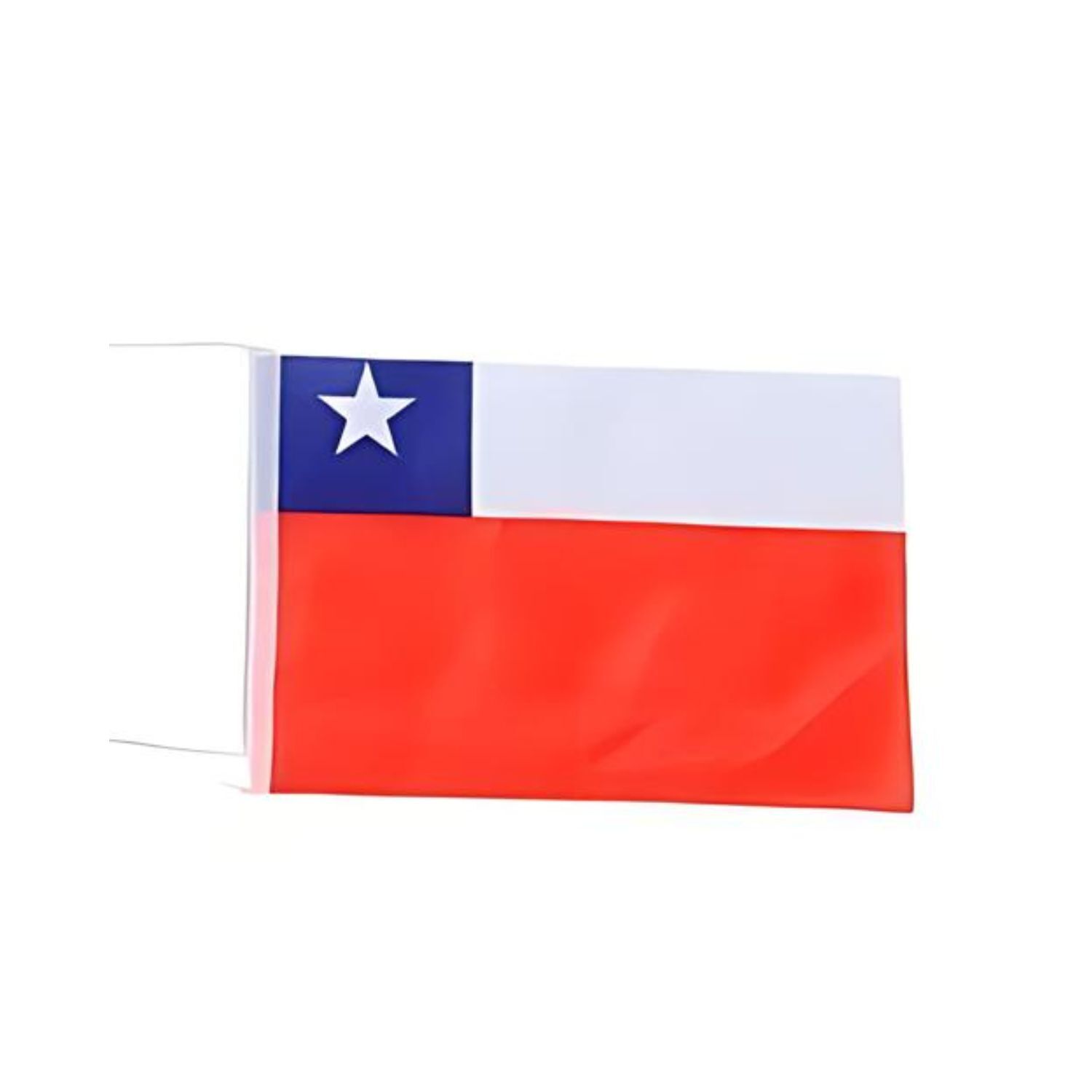 Vuvuzela Bicolor Bandera Chilena 28cm Fiestas Patrias Cotillon image number 1.0