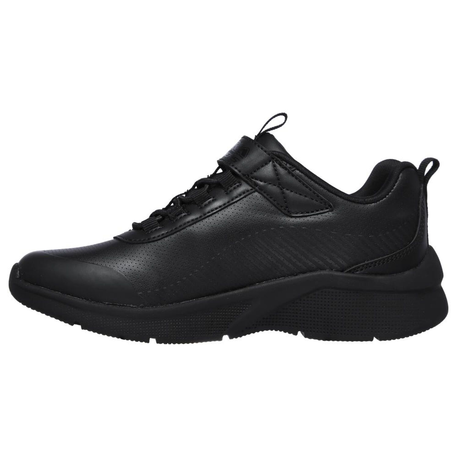 Zapatilla Escolar Ni&ntilde;a Skechers Microspec-classmate Cutie Bbk image number 4.0