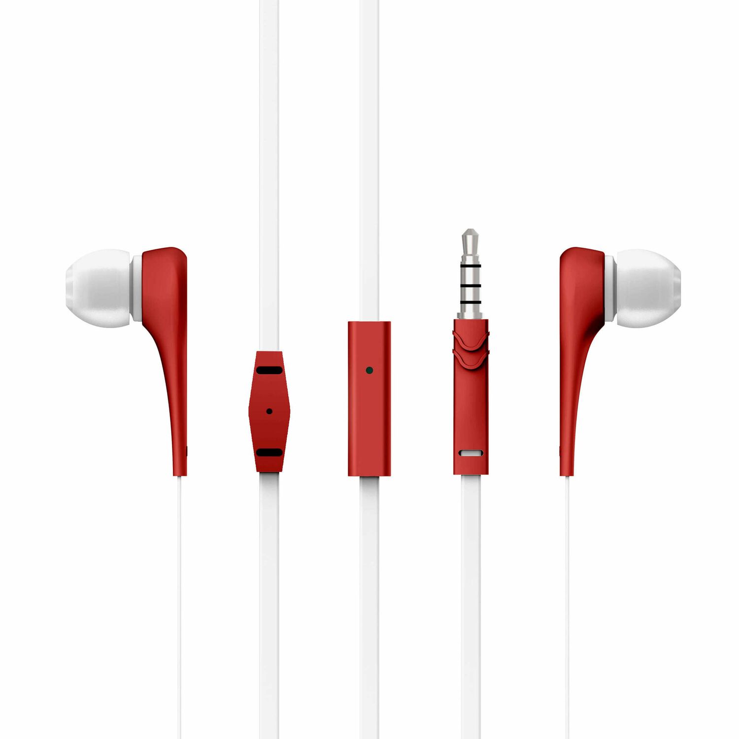 Audifonos Energy Sistem Earphones Style 1+ Red Con Mic image number 3.0