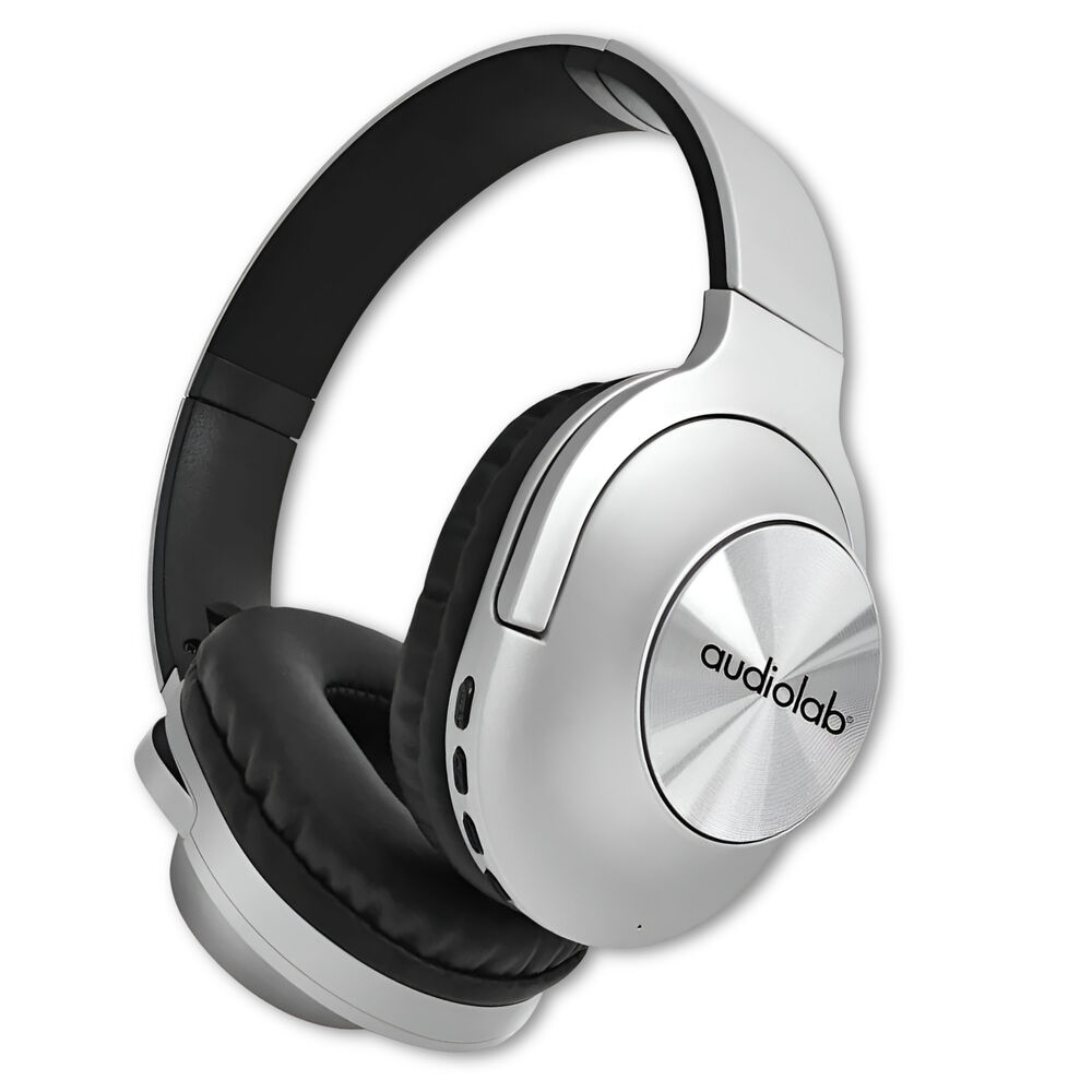 Audífonos Inalámbricos Bluetooth Audiolab Silver Bh973p image number 0.0
