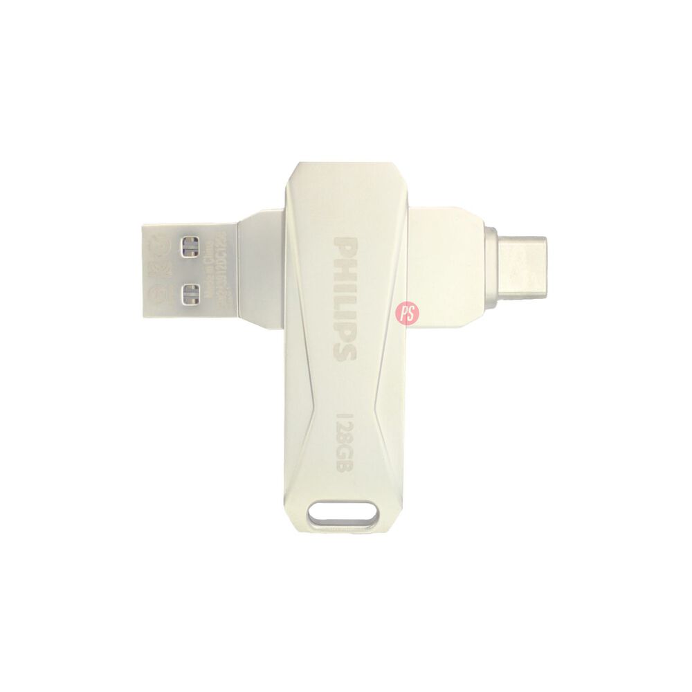 Pendrive Philips Snap 128gb Usb 3.0 Y Tipo C Fm12dc125b - Ps image number 1.0