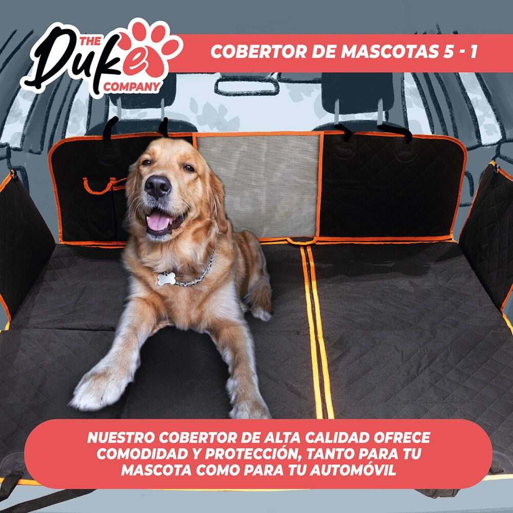 Cubre Asiento Auto Para Mascotas Funda Cobertor Duke 5 En 1 image number 8.0