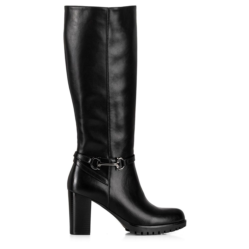 Bota Negro Casual Mujer Weide Qbm01 image number 0.0