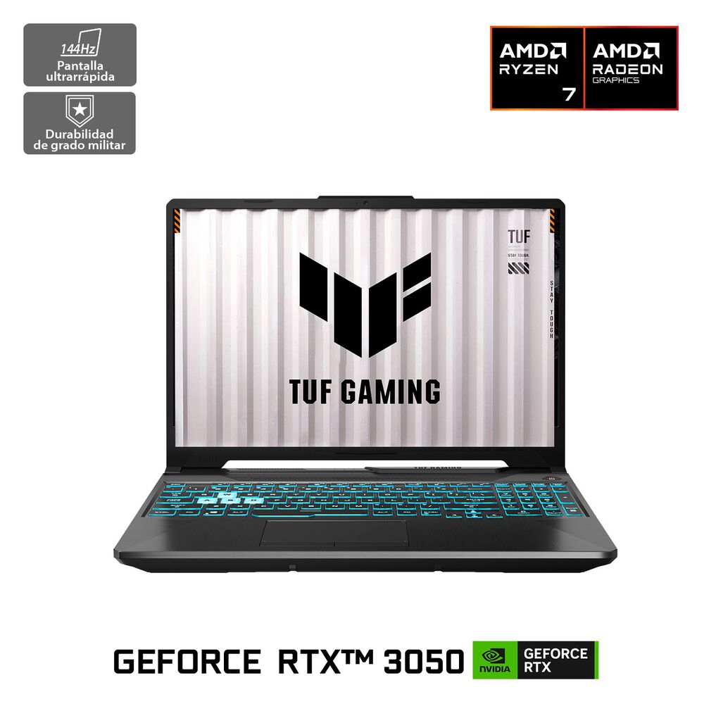 ASUS TUF Gaming A15 FA506NCQ-HN020W Ryzen 7 8GB 512GB RTX 3050 Graphite Black
