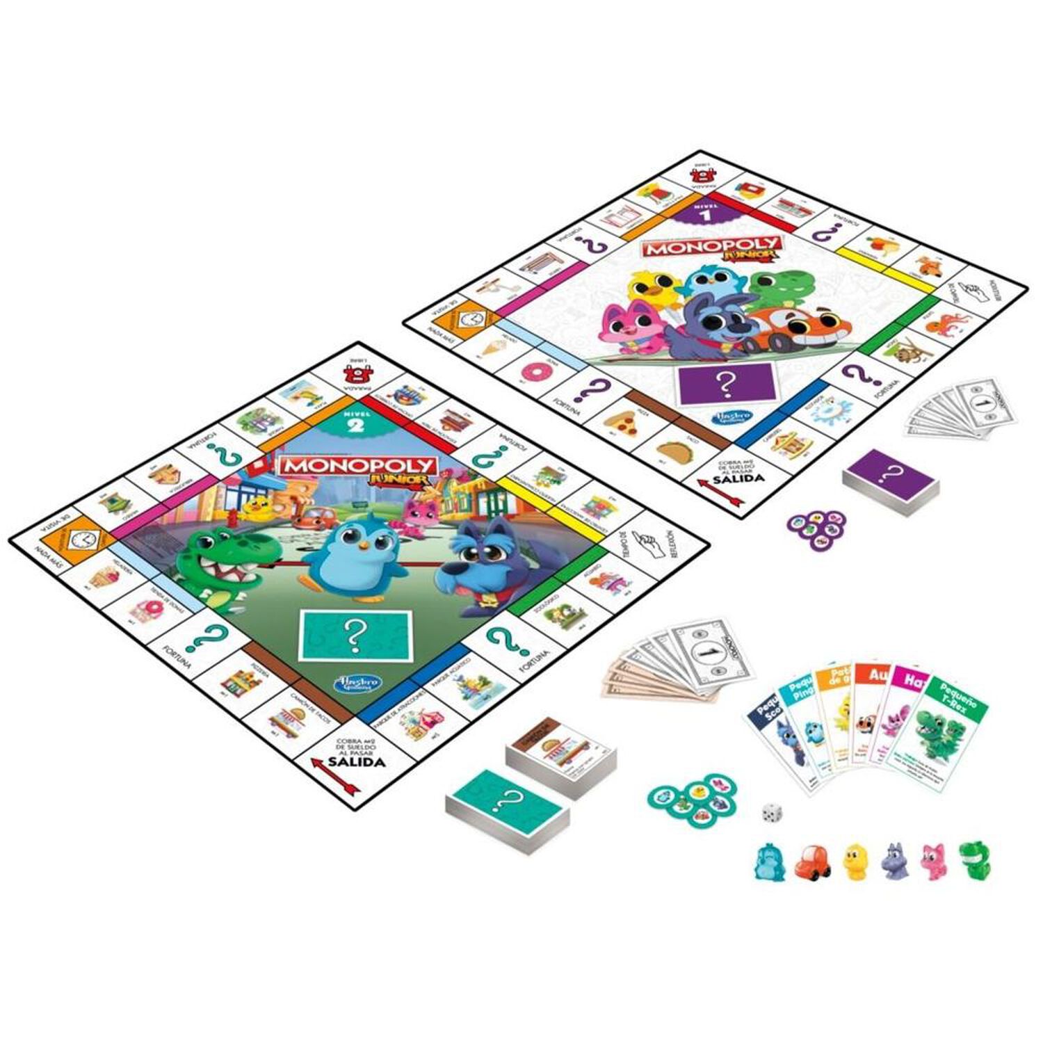 Juego De Mesa Monopoly Junior Hasbro image number 1.0