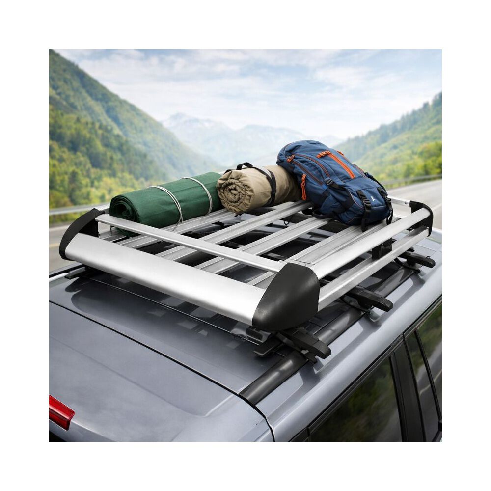 Parrilla Porta Equipaje Auto 130x90x10 Cm Barras Met&aacute;licas image number 7.0