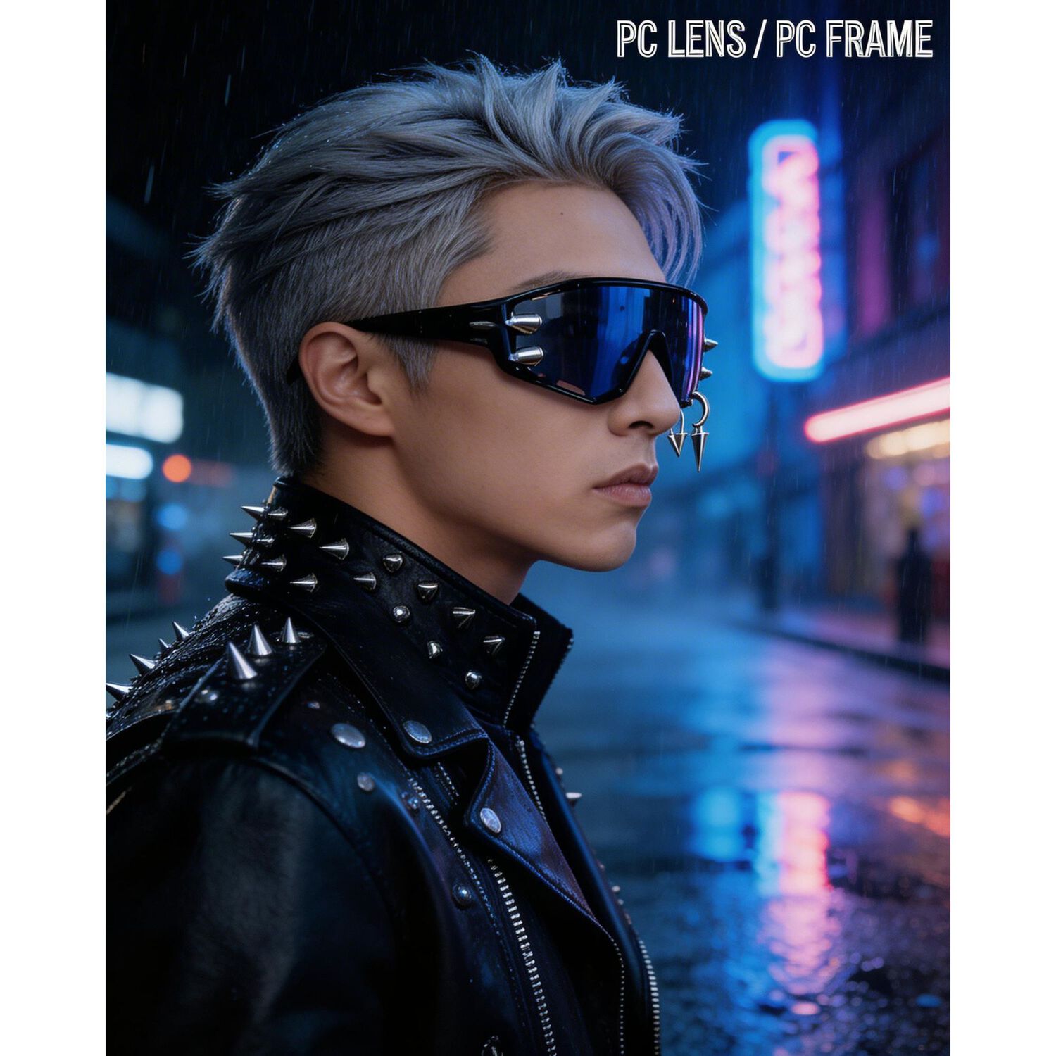 Lentes Retro Urbanos Kpop Steampunk Futuristas Hombre Electr image number 7.0