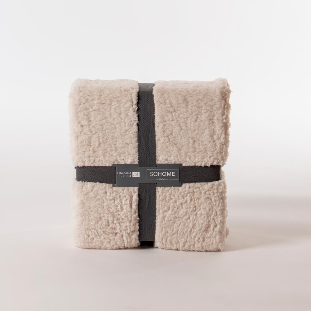 Frazada Sherpa Sohome Liso / 1.5 Plazas image number 2.0