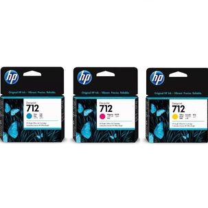 Pack 3 Cartuchos Hp 712 M/c/y Originales T210 T230 T250 T630