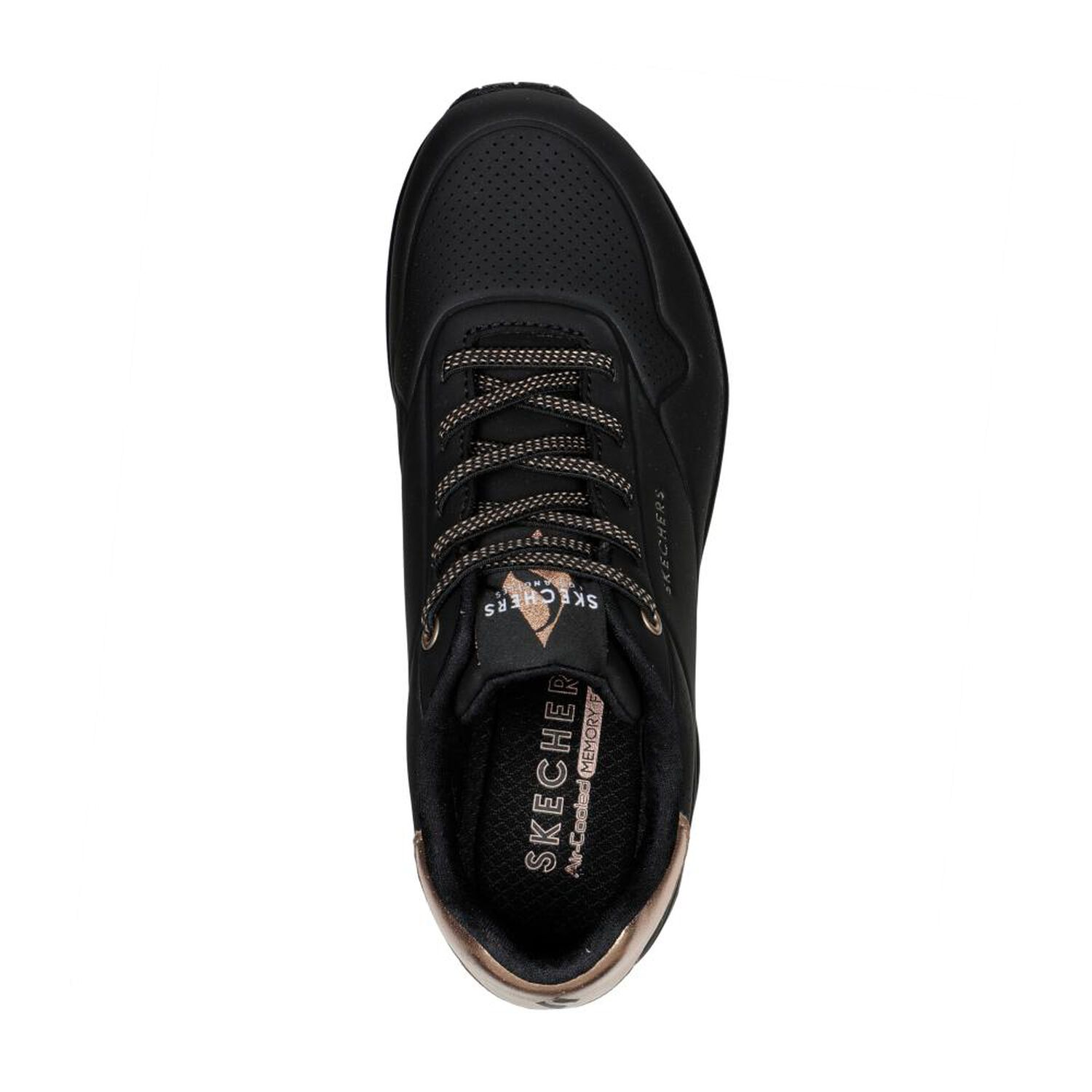 Zapatilla Urbana Mujer Skechers Uno - Shimmer Away Bbk image number 1.0