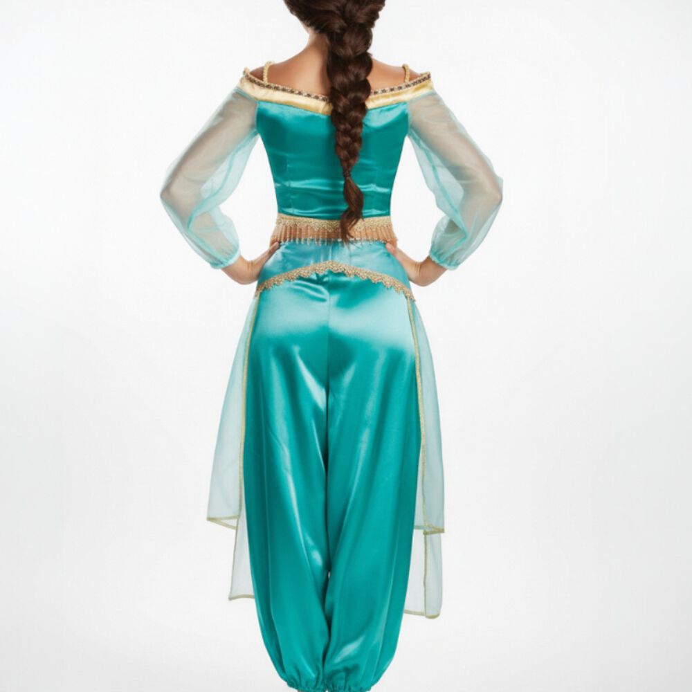 Disfraz Princesa Jasmine Jazmin Aladdín Cosplay image number 7.0