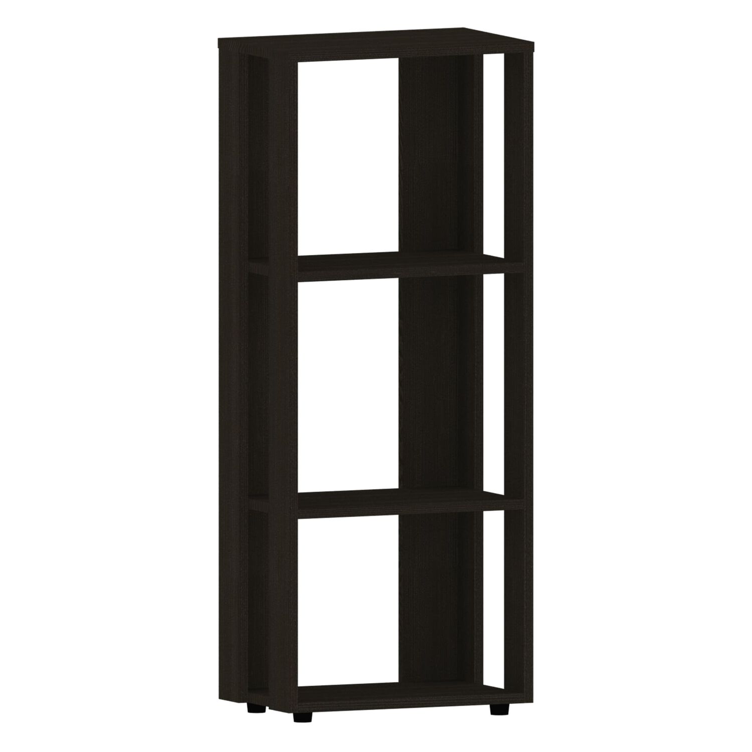 Librero 2 Estantes Fm-004w - Negro image number 0.0
