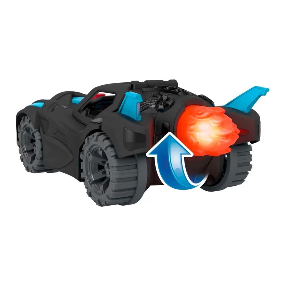 Juguete Auto De Batman Con Figura 10cm Con Sonido Infantil image number 2.0
