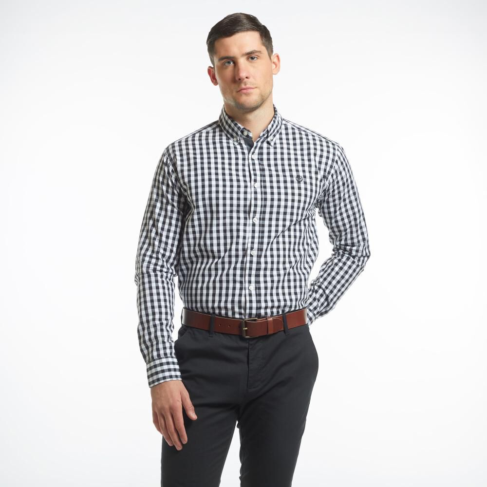 Camisa Check Cuadrille Manga Larga Hombre Peroe en Oferta compra en Hites
