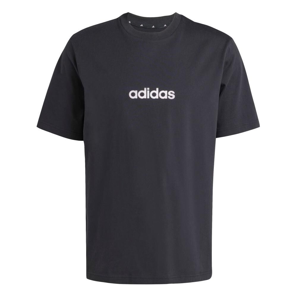 Camiseta Essentials Linear Single Jersey Adidas image number 5.0