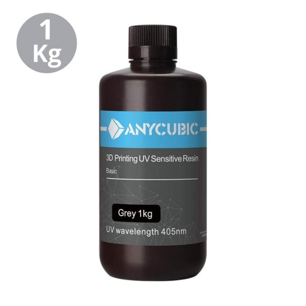 Resina Gris Para Impresoras 3d 1000g Anycubic image number 0.0