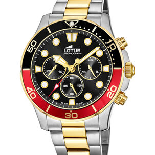 Reloj 18757/5 Lotus Negro Hombre Crono Deportivo
