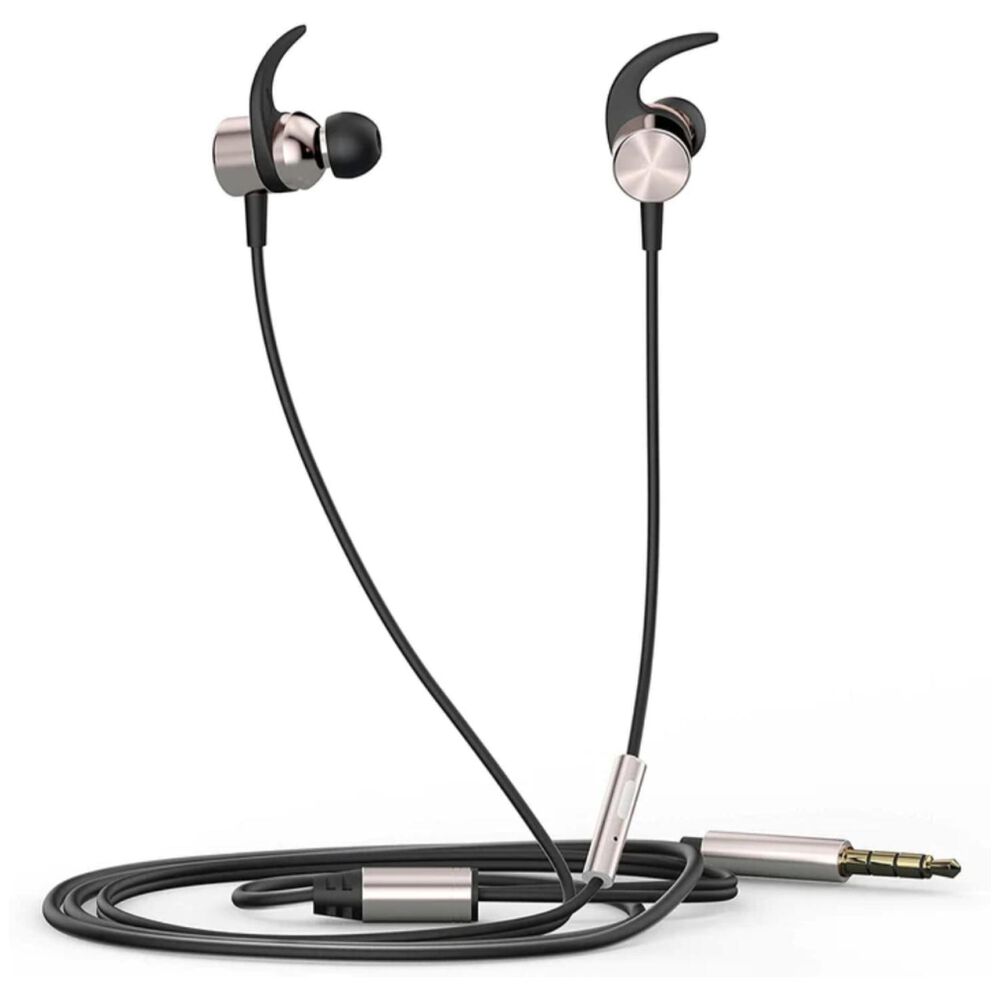 Audifonos Alambricos Inear Jack 3.5mm Gold Dhh-3114 image number 0.0