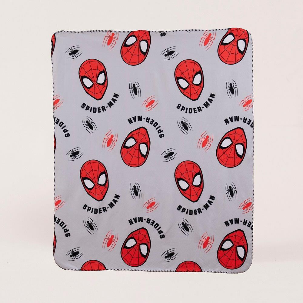 Manta Polar Sherpa 127x152 Cms Spiderman image number 0.0