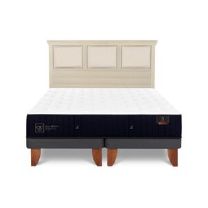 Cama Europea Cic Linea Premium / King / Base Dividida + Respaldo