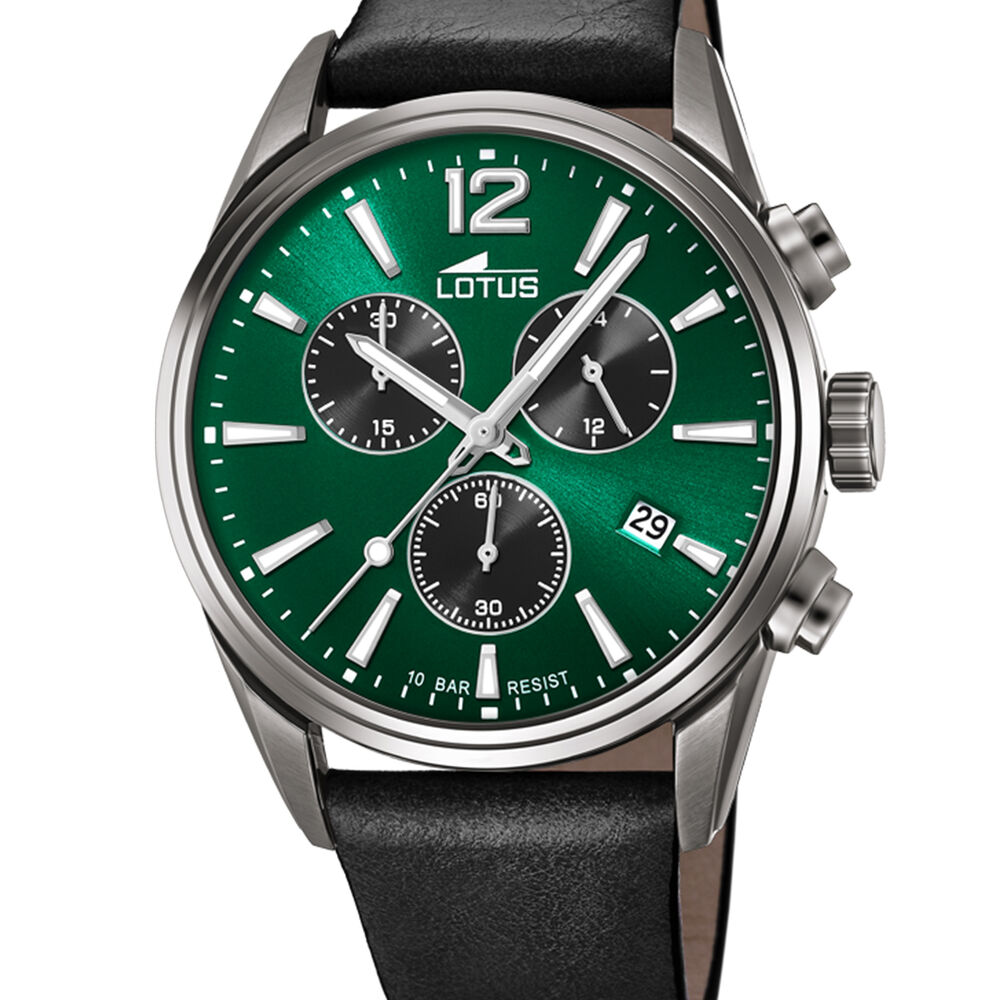 Reloj 18683/4 Lotus Verde Hombre Chrono image number 0.0