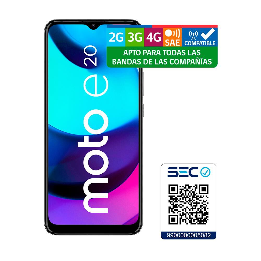 Smartphone Motorola Moto E20 / 32 GB / Liberado image number 9.0
